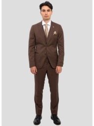 ανδρικό deep brown suit ...