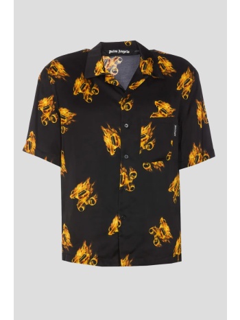 ανδρικό burning monogram shirt palm angels σε προσφορά