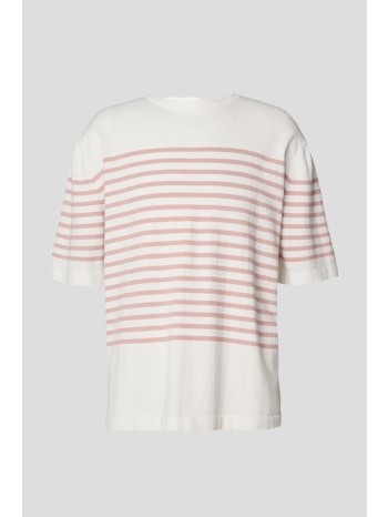 ανδρικό πολύχρωμο stripped t-shirt in pink lardini σε προσφορά