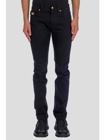 ανδρικό μαύρο denim pants versace σε προσφορά