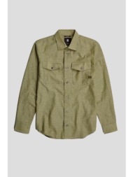 ανδρικό marine slim shirt in green g-star