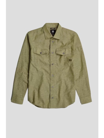 ανδρικό marine slim shirt in green g-star σε προσφορά