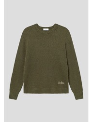 ανδρικό πράσινο errol cotton round neck les deux