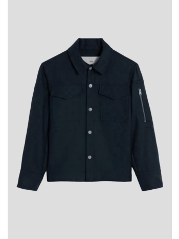 ανδρικό classic buttoned overshirt ami paris σε προσφορά