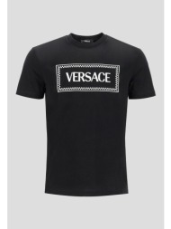ανδρικό embroidered logo t-shirt versace