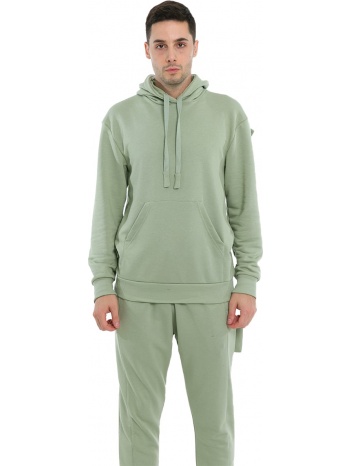 ανδρικό πράσινο green basic hoodie né en août σε προσφορά