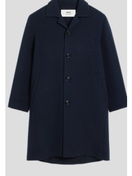 ανδρικό belted car coat ami paris