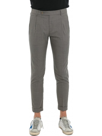 ανδρικό γκρι grey cotton trousers berwich σε προσφορά