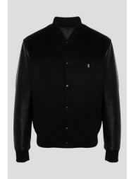 ανδρικό μαύρο 4g logo-plaque bomber jacket givenchy