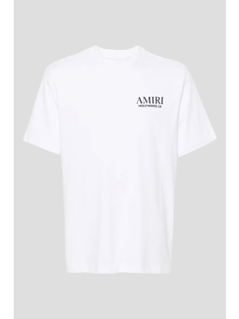 ανδρικό λευκο bones stacked cotton t-shirt amiri σε προσφορά