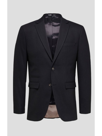 ανδρικό μαύρο selected homme woven blazer selected homme σε προσφορά