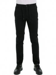ανδρικό μαύρο elastic formal pants in black berwich