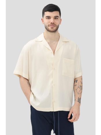 ανδρικό panna ivory short sleeve shirt i`m brian σε προσφορά