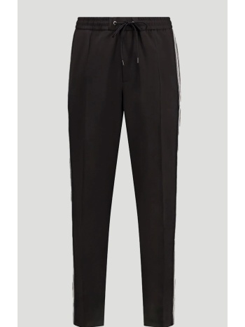 ανδρικό μαύρο drawstring trousers moncler