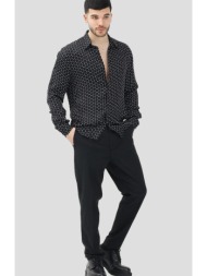 ανδρικό μαύρο black elegant trousers i`m brian