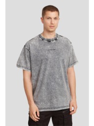 ανδρικό μαύρο washed loose t-shirt g-star