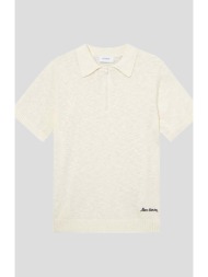 ανδρικό ivory brad zipper polo les deux