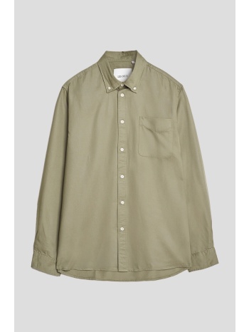 ανδρικό πράσινο kent tencel shirt lichen les deux σε προσφορά