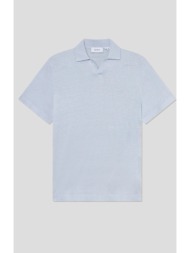 ανδρικό μπλε emmanuel knit polo les deux
