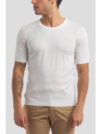 ανδρικό λευκό slik t-shirt gran sasso