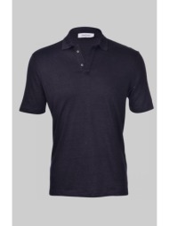 ανδρικό μπλε polo t-shirt gran sasso