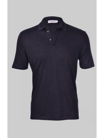 ανδρικό μπλε polo t-shirt gran sasso
