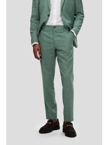 ανδρικό πράσινο slim fit suit trousers selected homme σε προσφορά