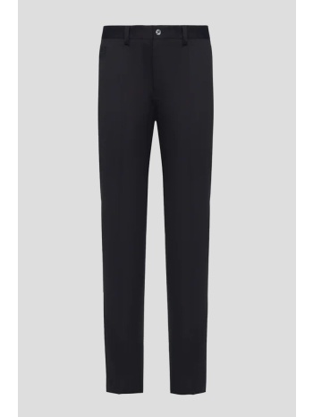 ανδρικό μαύρο logo cotton trousers dolce&gabbana σε προσφορά