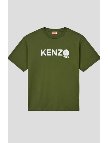 ανδρικό πράσινο oversized t-shirt in cotton kenzo σε προσφορά