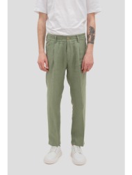 ανδρικό πράσινο linen trousers `chasy` drykorn