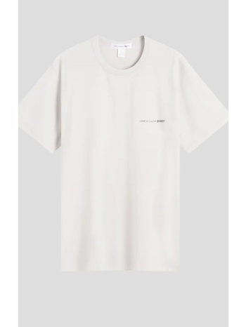 ανδρικό μπεζ shirt small logo t-shirt comme des garçons σε προσφορά