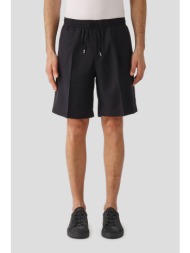 ανδρικό μαύρο men`s wool bermuda shorts briglia
