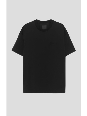 ανδρικό μαύρο logo-embossed t-shirt givenchy σε προσφορά