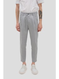 ανδρικό γκρι casual trousers with pleats drykorn