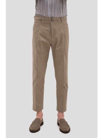 ανδρικό καφέ brown chinos pants andy-fango be able