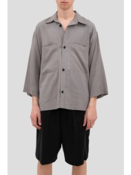 ανδρικό γκρι shirt with wide elbow-length sleeves i`m brian