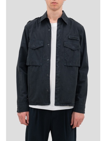 ανδρικό μπλε blue field jacket aspesi σε προσφορά