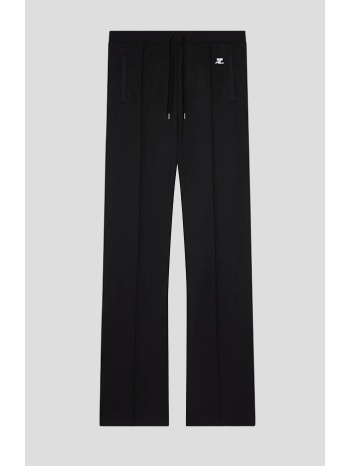 ανδρικό μαύρο logo embroidered drawstring pants courrèges σε προσφορά