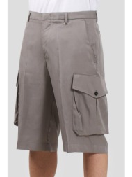 ανδρικό γκρι cargo bermuda shorts i`m brian