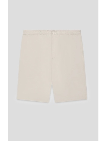 ανδρικό μπεζ bermuda shorts wip linen unity σε προσφορά