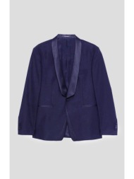 ανδρικό μπλε tuxedo jacket two buttons double peaked lapel tagliatore
