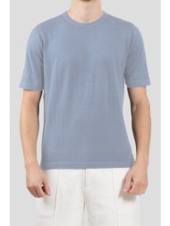 ανδρικό μπλε men`s t-shirt round neck +39masq