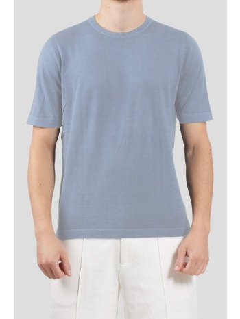 ανδρικό μπλε men`s t-shirt round neck +39masq